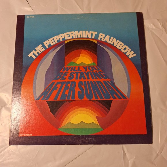 peppermint rainbow will you  be staying after sunday lp record - Picture 1 of 5